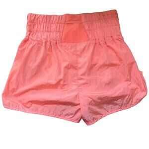 Free People Movement Neon Coral Athletic Shorts